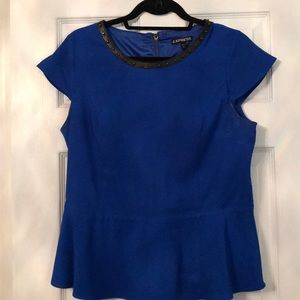 Express top blue